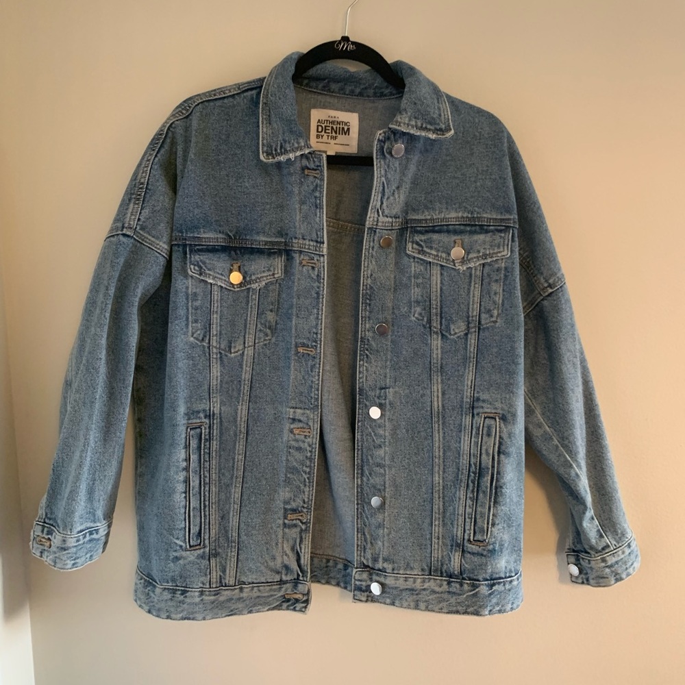 Zara Oversized Denim Jacket
